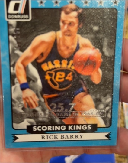 2014-15 Donruss Scoring Kings #17 Rick Barry — front