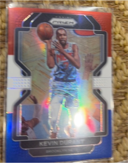 2021-22 Panini Prizm #120 Kevin Durant — front