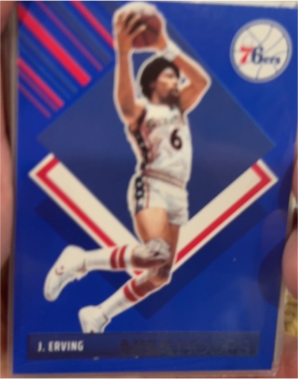 2024-25 Panini NBA Hoops Tribute #300 Julius Erving — front