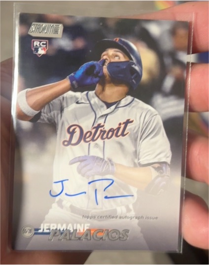 2023 Topps Stadium Club #SCBA-JP Jermaine Palacios — front