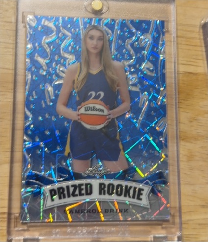 2024 Leaf Prized Rookie #27 Cameron Brink — front