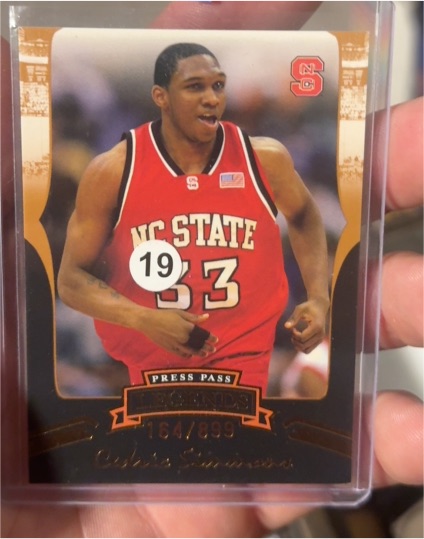 2006-07 Press Pass Legends #11 Cedric Simmons — front