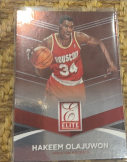 2014-15 Panini Donruss Elite #85 Hakeem Olajuwon — front