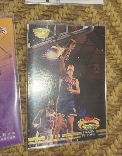 1992-93 Topps Stadium Club #10 Drazen Petrovic — front