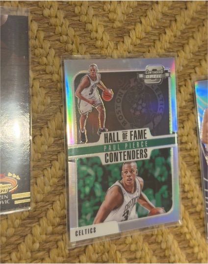 2018-19 Panini Contenders Optic #20 Paul Pierce Hall of Fame Contenders — front