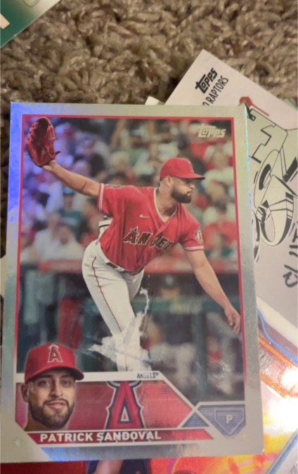2023 Topps Series 1 #327 Patrick Sandoval — front