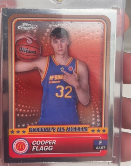 2024 Topps Chrome McDonald's All American #32 Cooper Flagg — front