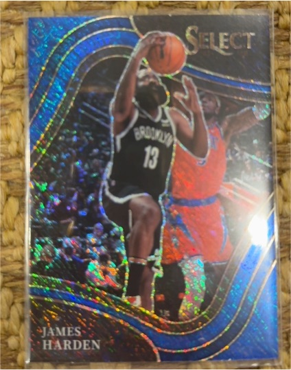 2020-21 Panini Select #12 James Harden — front