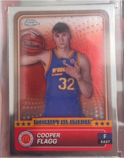 2024 Topps Chrome McDonald's All American #78 Cooper Flagg — front