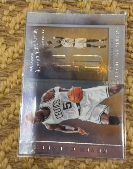 2012-13 Panini Brilliance Magic Numbers #7 Kevin Garnett — front