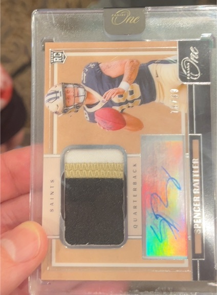 2021 Panini One #49 Spencer Rattler — front
