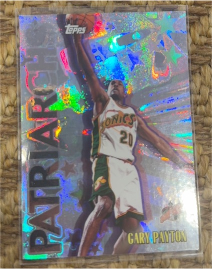1999 Topps Patriarchs #P2 Gary Payton — front