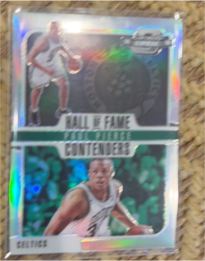2018 Panini Contenders Optic Hall of Fame Prizms #HOF Paul Pierce — front
