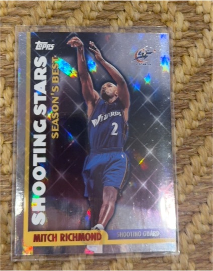 1999-00 Topps Season's Best Shooting Stars #SB18 Mitch Richmond — front