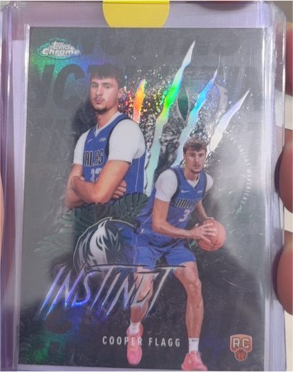 2025-26 Topps Chrome #INS-11 Cooper Flagg Instinct Rookie — front