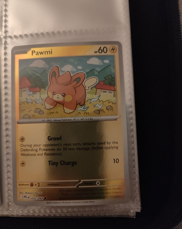 2023 Pokémon ME02: Phantasmal Flames #032 Pawmi — front