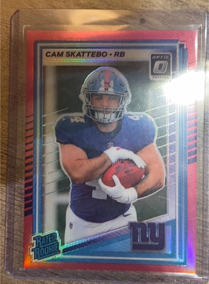 2025 Donruss Optic #228 Cam Skattebo — front
