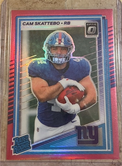 2025 Donruss Optic #228 Cam Skattebo — front