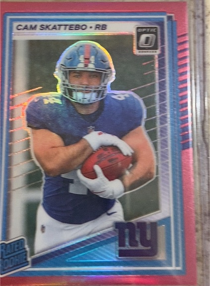 2025 Donruss Optic #228 Cam Skattebo — front