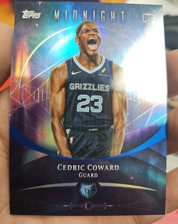 2025-26 Topps Midnight #71 Cedric Coward — front