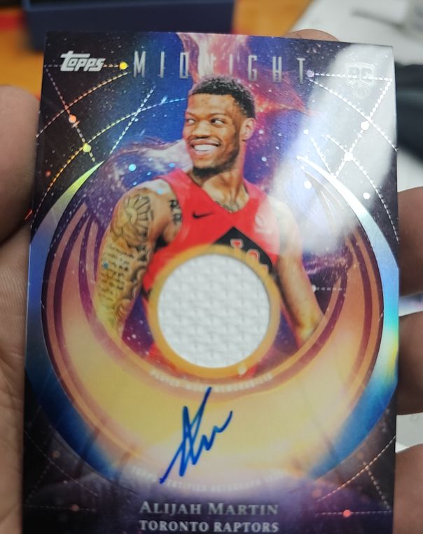 2025-26 Topps Midnight #RJA-AM Alijah Martin — front