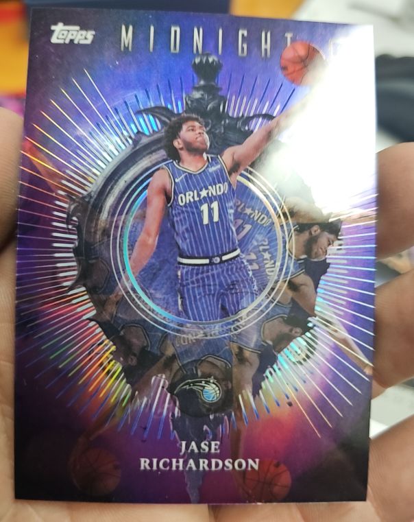 2025 Topps Midnight #MID-11 Jase Richardson — front
