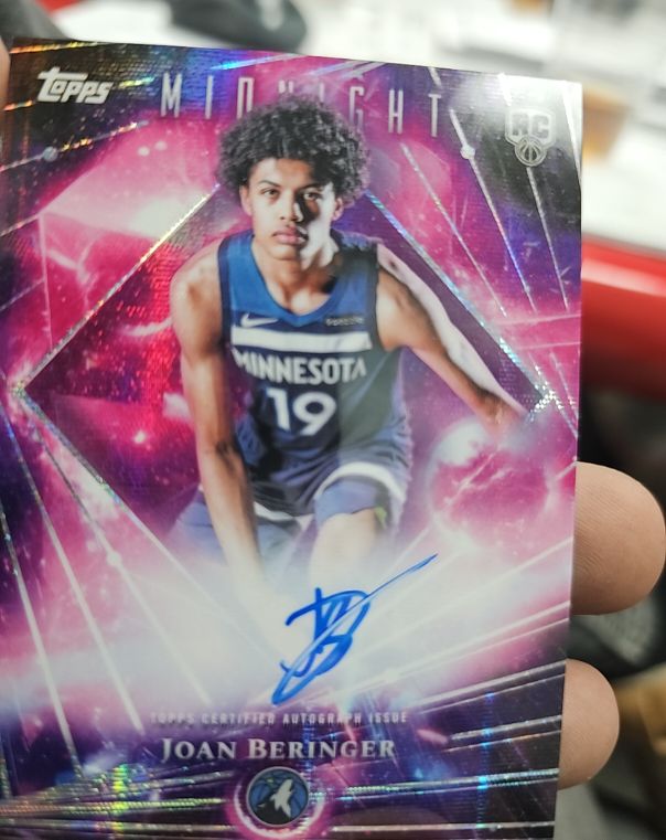 2025 Topps Midnight Stroke of Midnight #SMR-JB Joan Beringer — front