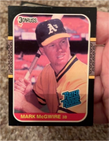 1987 Donruss #46 Mark McGwire — front