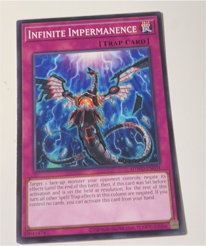 2020 Yu-Gi-Oh! SDWD-EN031 Infinite Impermanence — front