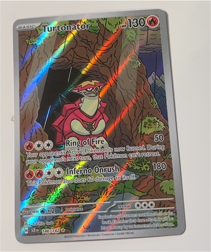 2024 Pokémon SV07: Stellar Crown #146 Turtonator — front