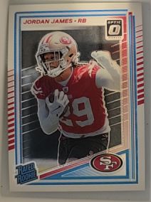 2025 Donruss Optic #278 Jordan James — front