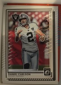 2024 Panini Donruss Optic #2 Daniel Carlson — front
