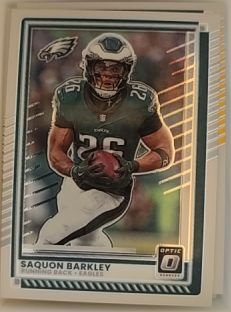 2025 Donruss Optic #15 Saquon Barkley — front