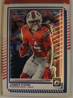 2025 Donruss Optic #138 James Cook — front