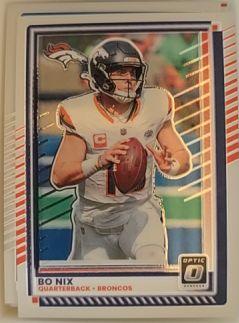 2025 Donruss Optic #31 Bo Nix — front