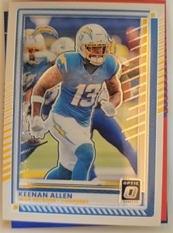 2025 Donruss Optic #187 Keenan Allen — front