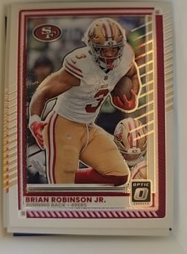2025 Panini Donruss Optic #3 Brian Robinson Jr. — front