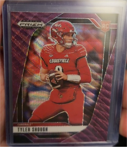 2025 Panini Prizm Draft Picks #49 Tyler Shough — front