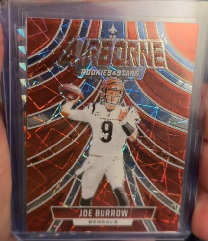 2024 Panini Rookies & Stars Airborne #A-JBW Joe Burrow — front