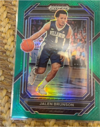 2023-24 Panini Prizm Draft Picks #87 Jalen Brunson — front
