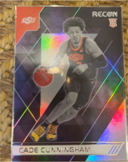 2021 Panini Chronicles Draft Picks Recon #121 Cade Cunningham — front