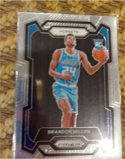 2023-24 Panini Prizm #152 Brandon Miller — front
