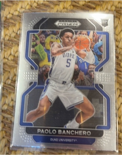 2022 Panini Prizm Draft Picks #52 Paolo Banchero — front