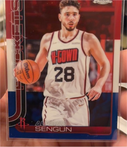 2025-26 Topps Chrome #98 Alperen Sengun — front