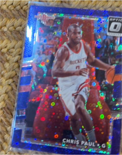 2017-18 Panini Donruss Optic Purple Prizm Chris Paul — front