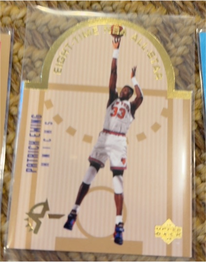 1993-94 Upper Deck Special Edition Die-Cut All-Stars #E11 Patrick Ewing — front