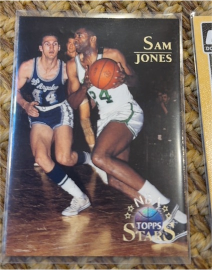 1996 Topps Stars #23 Sam Jones — front
