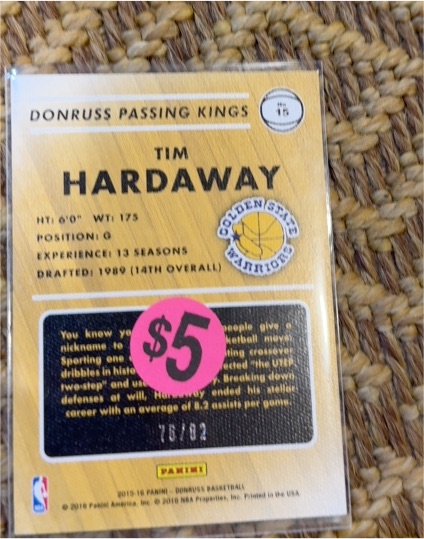2010-11 Panini Donruss Passing Kings #15 Tim Hardaway — front