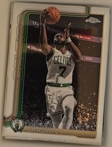 2025-26 Topps Chrome #51 Jaylen Brown — front