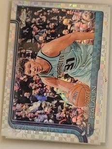 2025-26 Topps Chrome #8 Tidjane Salaün — front